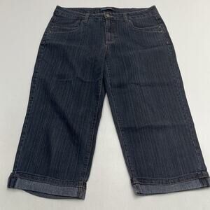 FRENCH CUFF Women’s 12 Blue Jean Capri